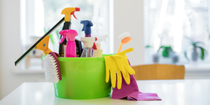 Limpeza sustentável e econômica